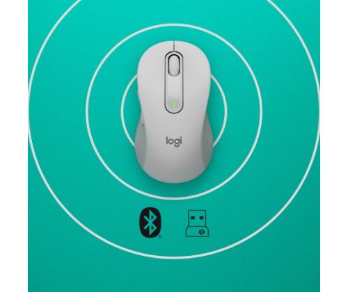 Wireless mouse Logitech M650, White