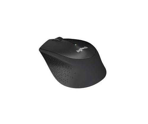 Logitech M330 Silent Plus Wireless Mouse, 1000 DPI, Black