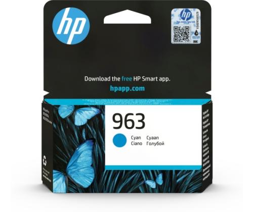HP 963 (3JA23AE) Ink Cartridge, Cyan