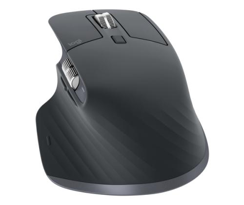 Logitech MX Master 3S Wireless Mouse RF Wireless + Bluetooth, 8000 DPI, Graphite
