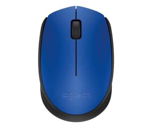 Logitech M171 Wireless Mouse RF Wireless, 1000 DPI, Blue/Black
