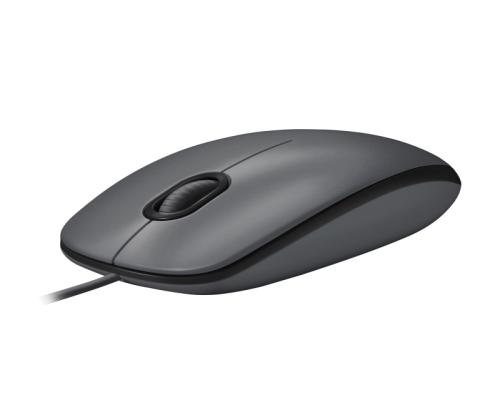 Logitech M100 Mouse Black USB - EMEA