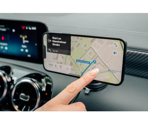 Verbatim 31860 Charge 'n' Drive Qi2 Magnetic Wireless Car Charger RGB, Black