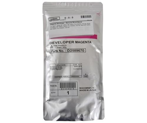 Ricoh D2589670 (D258-9670) Developer, Magenta