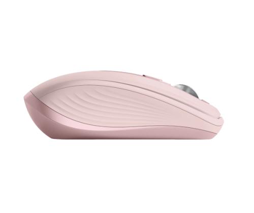 Logitech MX Anywhere 3S Mouse - RF Wireless + Bluetooth, Laser, 8000 DPI, Rose