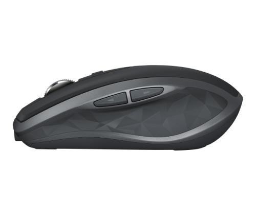 Logitech MX Anywhere 2S Wireless Mouse, RF Wireless + Bluetooth, 4000 DPI, Graphite