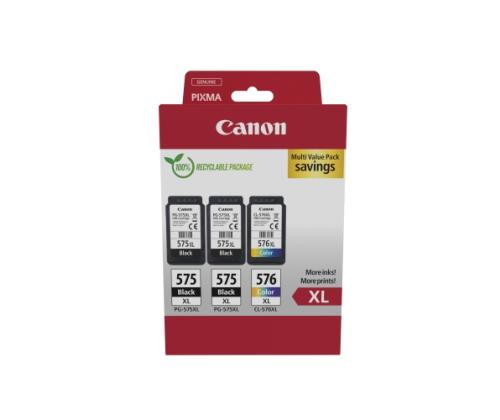 Canon PG-575XL/CL-576XL (5437C004) Ink Cartridge Multipack, BK/CMY