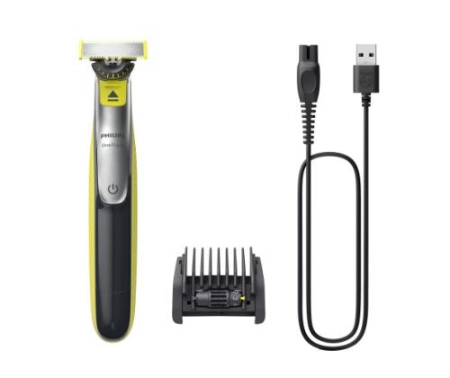 Philips OneBlade 360 QP2734/23 Hair Shaver and Trimmer, Grey/Green