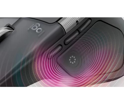 Logitech MX Master 4 for Business Wireless Mouse RF Wireless + Bluetooth, 8000 DPI, Graphite