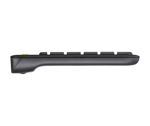Logitech K400 Plus Touch Wireless Keyboard, RF Wireless, US, Black
