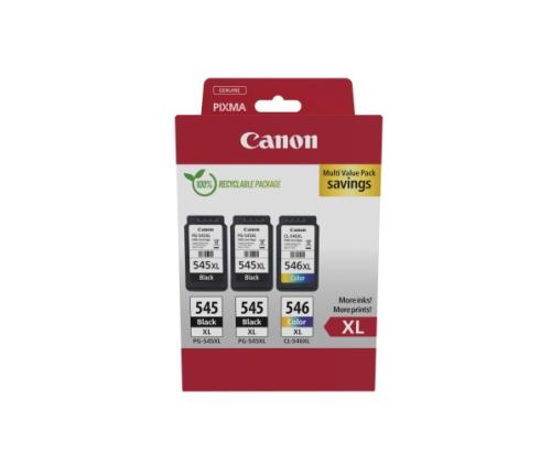Canon PG-545XL/CL-546XL (8286B013) Ink Cartridge Multipack, BK/CMY