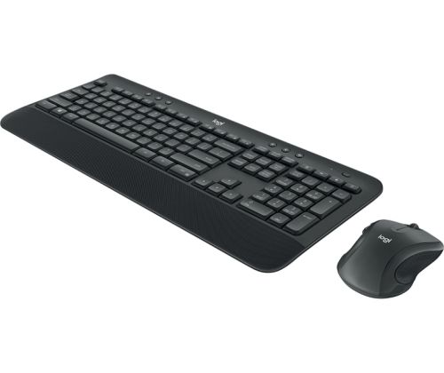 Logitech Advance Wireless Keyboard and Mouse Combo MK545, keyboard layout US, Black