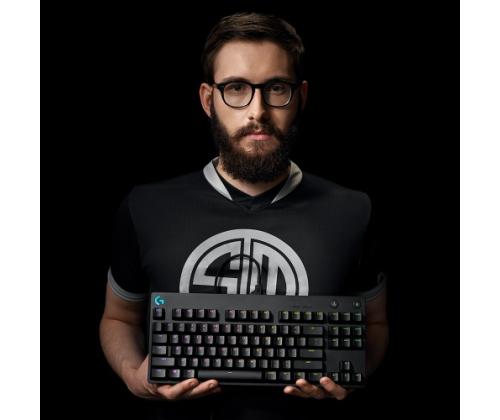 Logitech G PRO Wired Mechanical Gaming Keyboard, Tenkeyless, GX Blue clicky, US INT, Black
