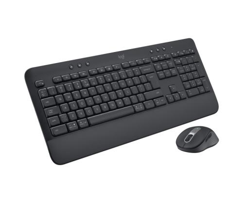 Logitech Signature MK650 Combo for Business Keyboard + Mouse, Wireless, US INT (Qwerty), Graphite
