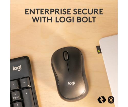 Logitech MK370 Combo for Business Wireless Keyboard + Mouse, RF Wireless+Bluetooth, US Int, Graphite