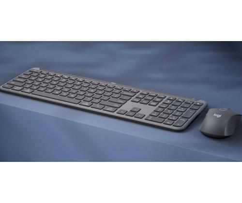 Logitech Signature Slim Combo MK950 for Business Wireless Keyboard + Mouse, US Int, Graphite