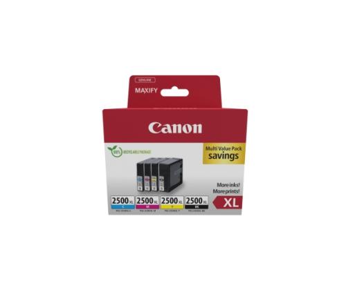 Canon PGI-2500XL (9254B010) Ink Cartridge Multipack, C/M/Y/BK