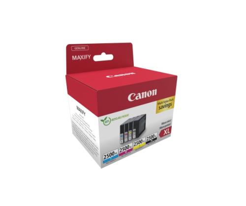 Canon PGI-2500XL (9254B010) Ink Cartridge Multipack, C/M/Y/BK