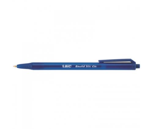 BIC Ball pen Round Stic Clic, 1.0 mm Blue, 1 pcs. 379640