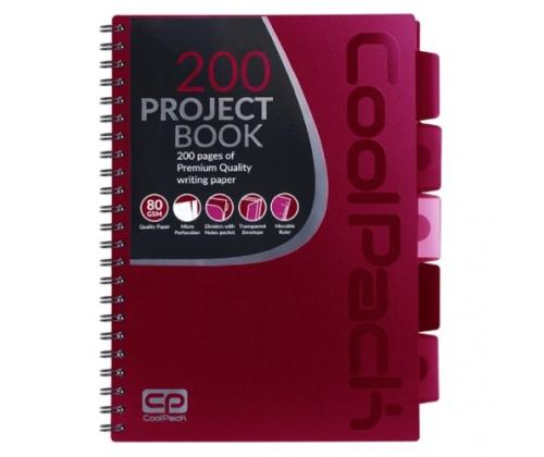 Spiral note book A4 Coolpack Red