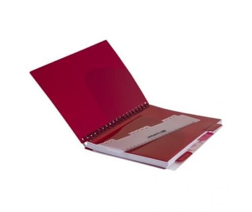 Spiral note book A4 Coolpack Red