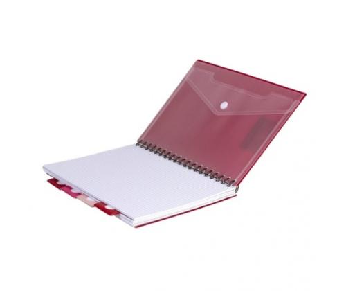 Spiral note book A4 Coolpack Red