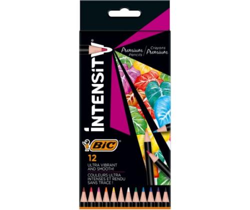 Värvipliiatsid BIC Intensity 12 värvi 951844