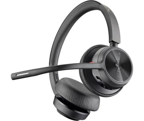 Poly Voyager 4320 MS Teams Wireless Headset, Bluetooth, USB-C, +BT700 dongle, Juoda