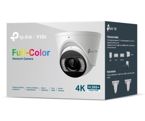 TP-Link InSight S485(2.8mm) VIGI 8MP Full-Color Turret Network Camera