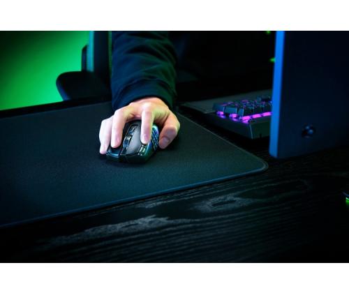 Razer Naga V2 HyperSpeed Wireless Gaming Mouse RF Wireless+Bluetooth, 30000 DPI, Black