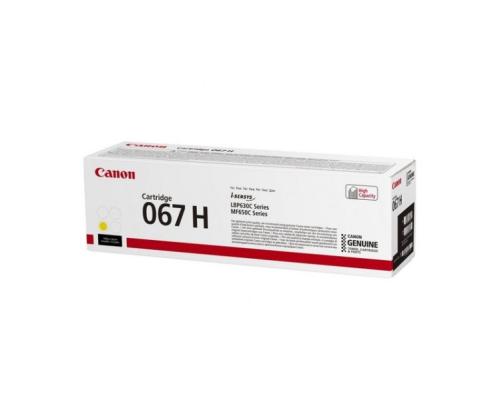Canon CRG 067H (5103C002) Toner Cartridge, Yellow