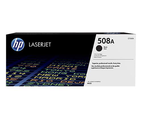 HP 508A (CF360A) Toner Cartridge, Black