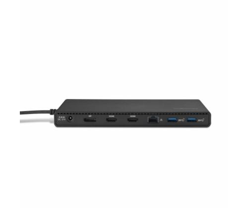 Kensington SD4842P EQ Jungčių stotelė, USB-C 10Gbps Triple Video 100W, Juoda