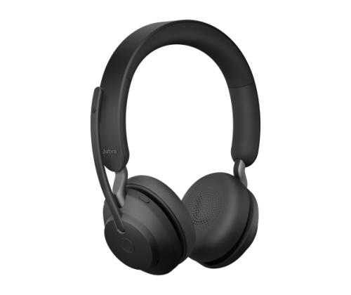 Jabra Evolve2 65 UC Stereo Headset Wireless Head-band Office/Call center USB Type-A Bluetooth Black