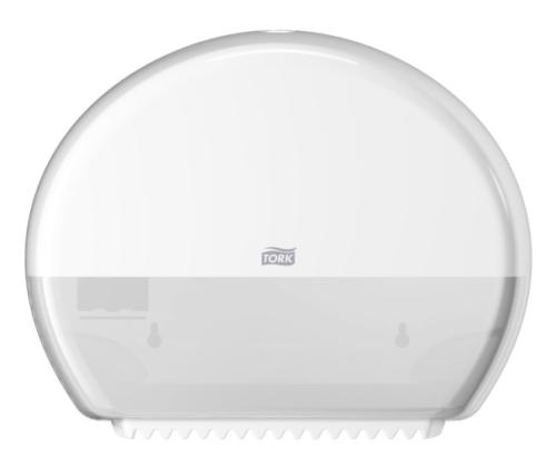 Toilet Roll Dispenser Tork Mini Jumbo T2, White