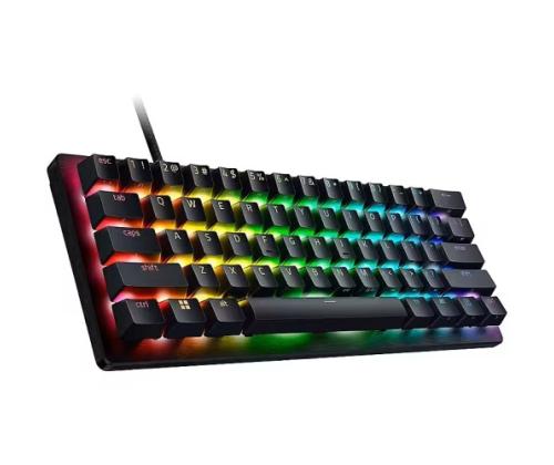 Razer Huntsman V3 Pro Mini Wired Gaming Keyboard 60%, RGB, US, Black