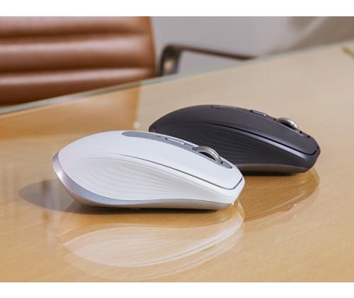 Logitech MX Anywhere 3S for Business Wireless Mouse, RF Wireless + Bluetooth, 8000 DPI, Graphite
