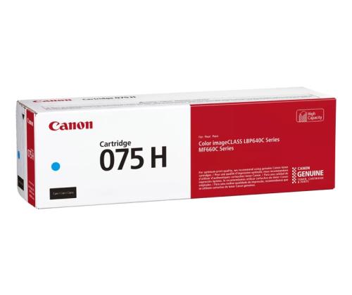 Canon CRG 075H C (6368C002) Toner Cartridge, Cyan