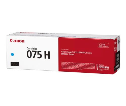 Canon CRG 075H C (6368C002) Toner Cartridge, Cyan