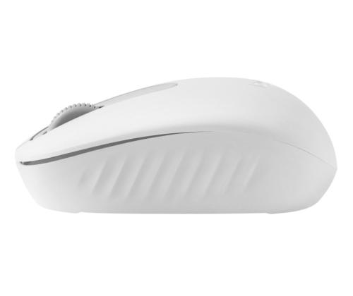 Logitech M196 Wireless Mouse, Bluetooth, 1000 DPI, Off-White
