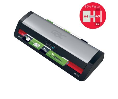 GBC 480HS Office Laminator A3, 800 mm/min, Black/Gray