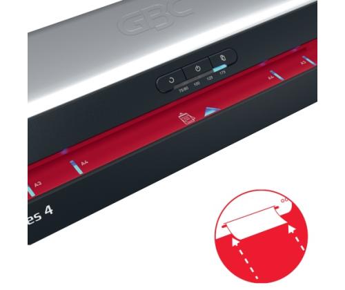 GBC 480HS Office Laminator A3, 800 mm/min, Black/Gray