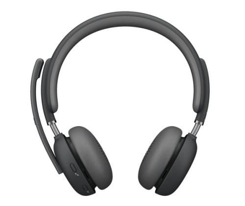 Logitech Zone Wireless 2 UC Wireless Headset, USB-C, USB-C Bluetooth receiver, Graphite