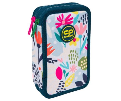 Double decker school pencil case with equipment CoolPack Jumper 2 Sunny Day