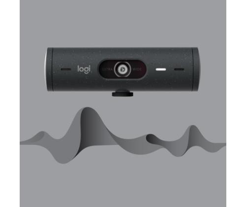 Logitech Brio 505 Webcam, 4 MP, FHD 1920x1080, USB-C, Graphite