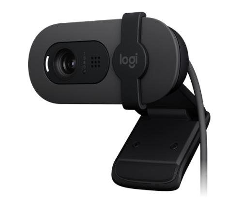 Logitech Brio 105 Business Webcam, 2 MP, FHD 1080p, USB-A, Black