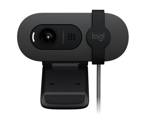 Logitech Brio 105 Business Webcam, 2 MP, FHD 1080p, USB-A, Black