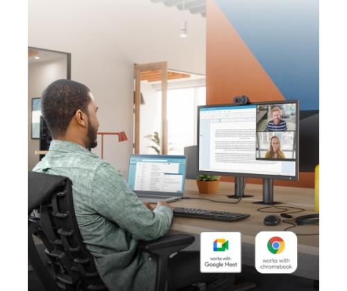 Logitech Brio 105 Business Webcam, 2 MP, FHD 1080p, USB-A, Black