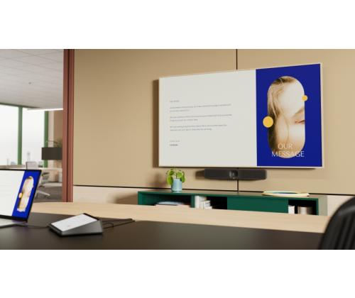 Logitech MeetUp 2 Video Conferencing Camera, 4K UHD 3840x2160, Graphite