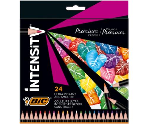 Värvipliiatsid BIC Intensity 24 värvi 967823